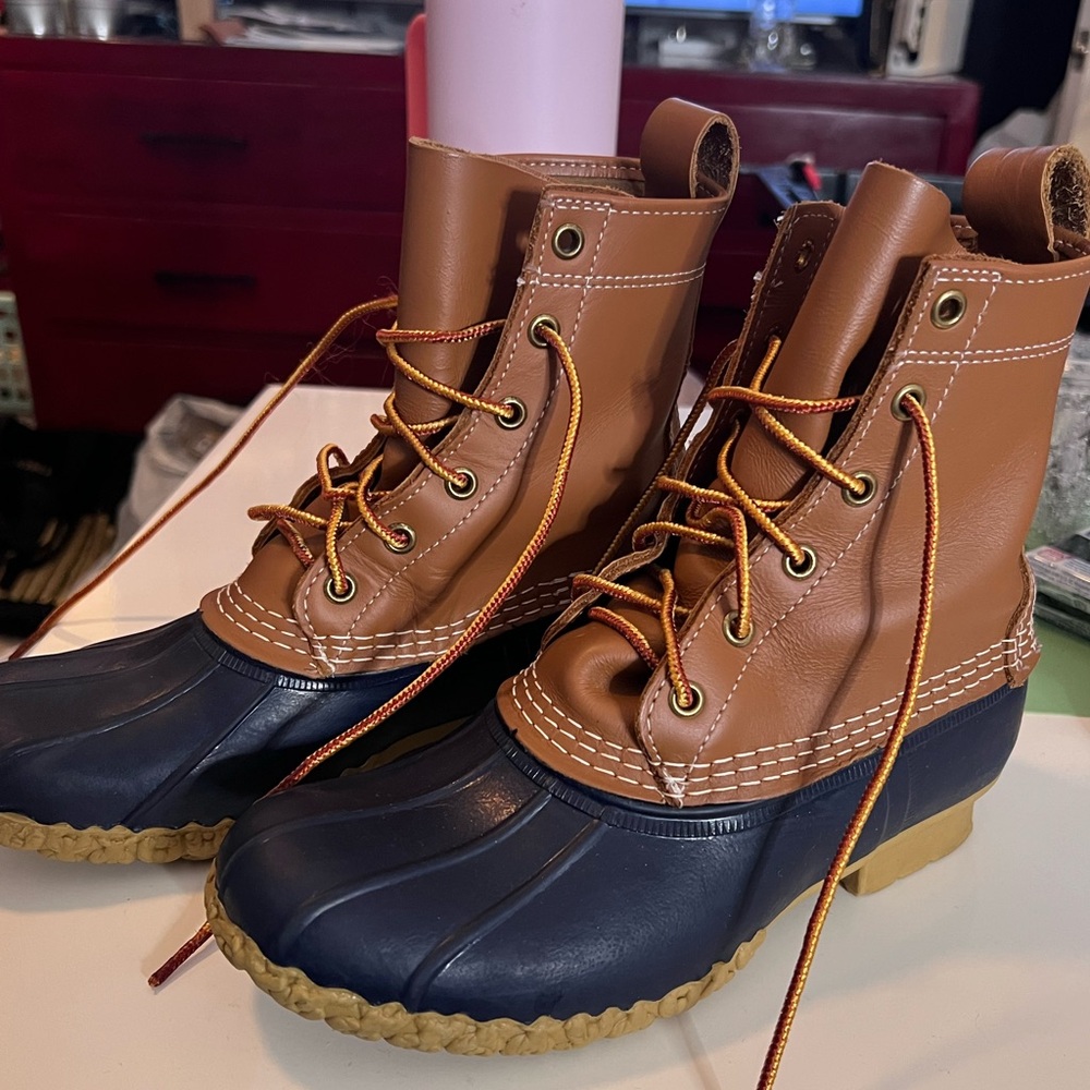 Women's 8" L.L. Bean Boots - Gently Used - Unlined